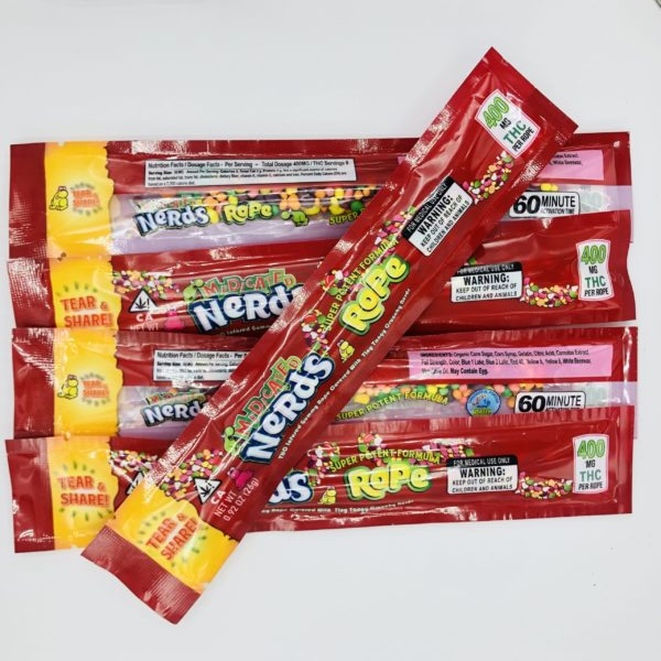 Medicated Nerd Ropes 600mg