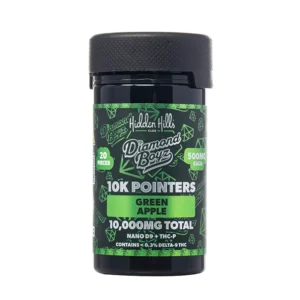 Hidden Hills x Diamond Boyz 10K Pointers D9 + THCP Gummies | (20ct) 10000mg